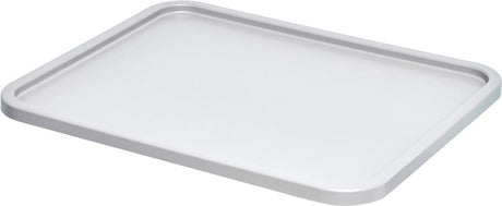 Idesign - couvercle id wallspace pour bac de rangement l - plastique recyclé - gris