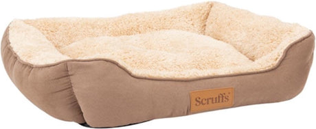 Scruffs cosy - lit pour chien confortable et doux - marron caramel - petit 50 x 40 cm