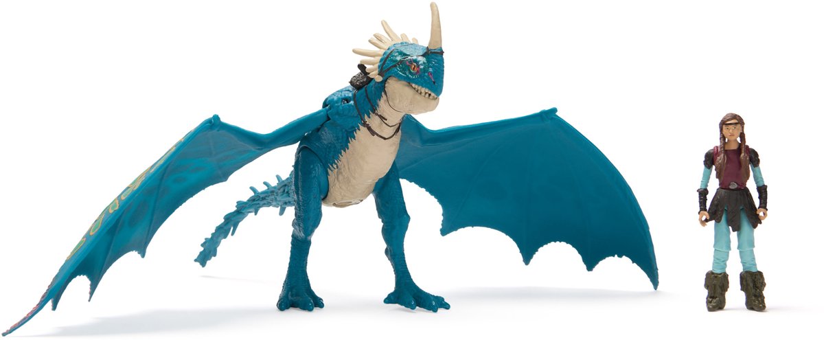 Comment dresser votre dragon dragon et viking nadder astrid | 2 pièces