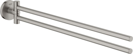 Porte-serviettes Grohe start - supersteel (aspect inox)