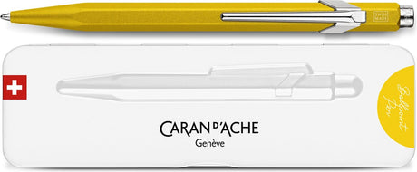 Caran d'ache colormat-x stylo à bille jaune (jaune)