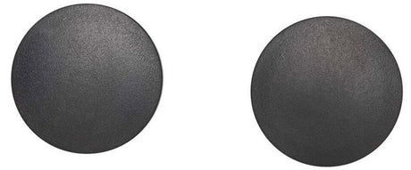 Aimant Maul rond massif 2 pièces 2,5 kg plastique ferrite bruchsicher ø 3,8 x 1,55 cm noir