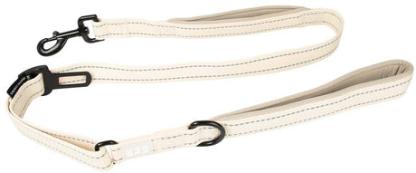 Explor duvoplus laisse coupe ultime mode route pour chiens 130cm-25mm blanc antique