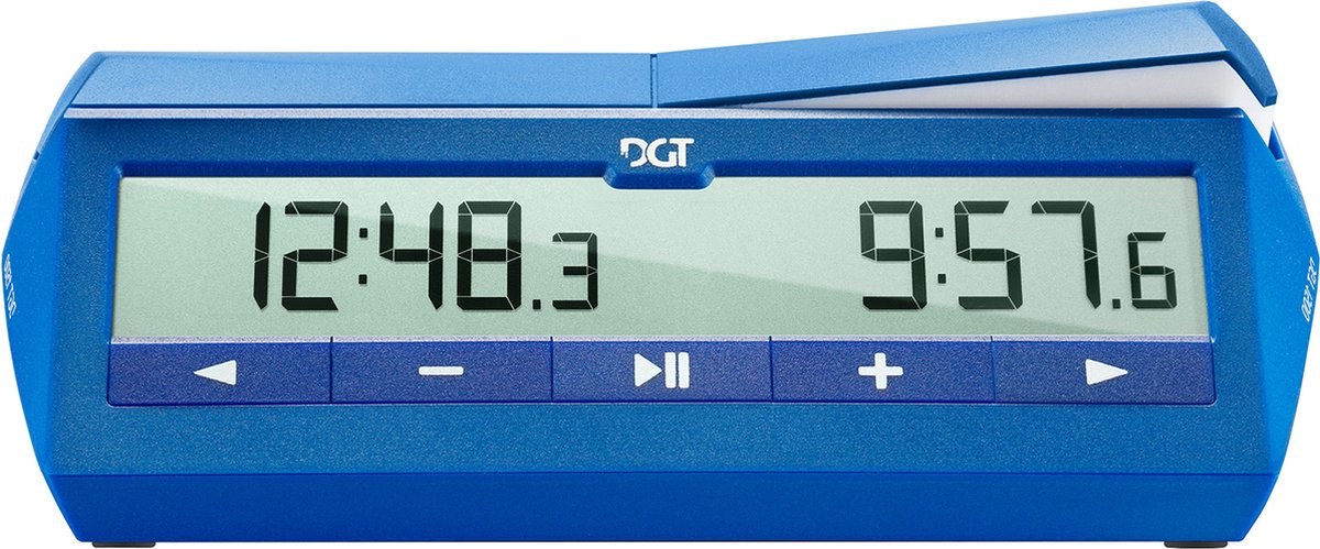 Dgt 1500 digitale schaakklok blauw