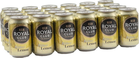 Canette de citron amer Royal club (24x 33cl)