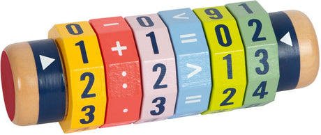 Petit pied - aide au calcul rotatif bois 1x1