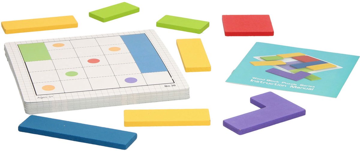 Puzzle IQ en bois