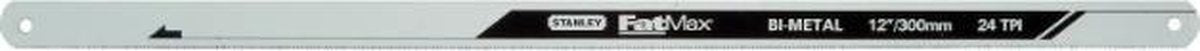 Stanley fatmax lame de scie à métaux bimat 300mm 2 pièces 24t pouces