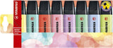 Stabilo boss original pastel - surligneur - lot de 8 pièces