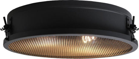 Brilliant zois - plafonnier - e27 max 2x60w - noir