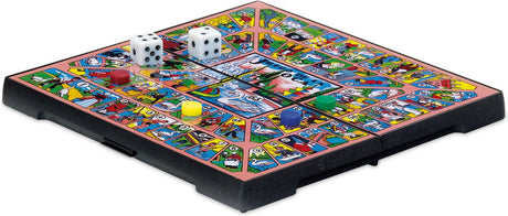 Geronimo games cayro - plateau d'oie - version voyage magnétique - jeu de société - 2-4 joueurs - à partir de 5 ans
