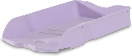 Corbeille à courrier Han - re-loop - 259 x 351 x 63 mm - violet pastel - empilable et emboîtable - 100% recyclé - ha-10298-887