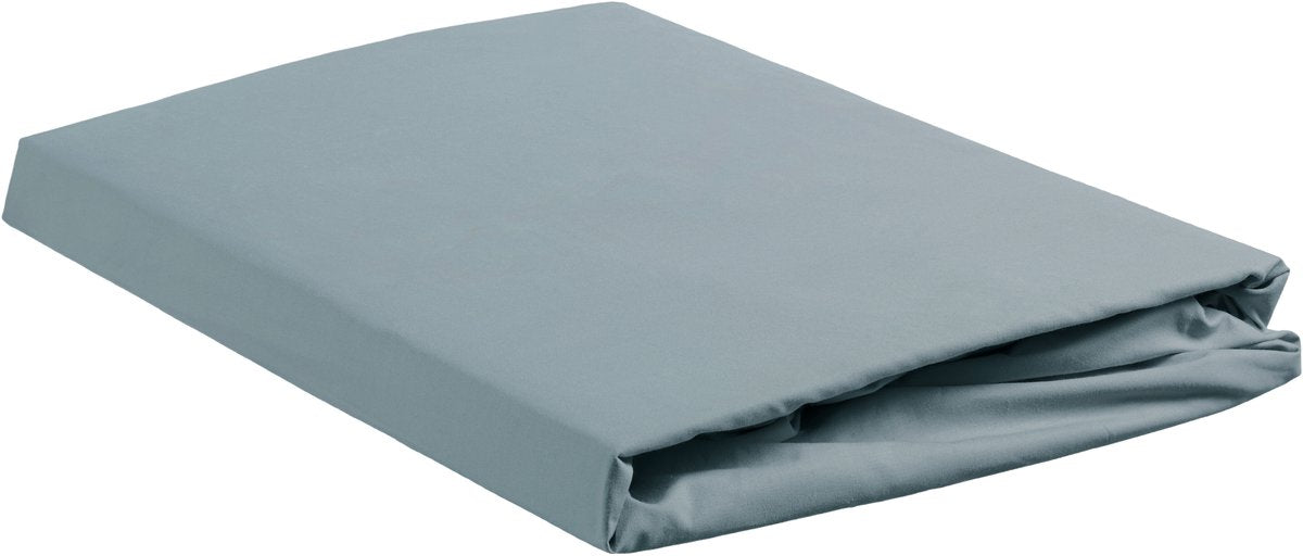 Ambiante katoen - topper hoeslaken - 160x200 - blauw