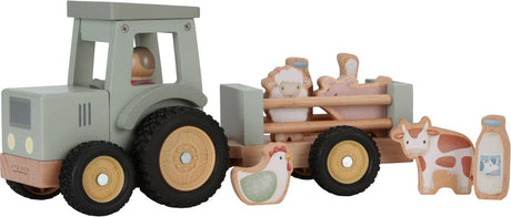 Tracteur Little Dutch Tiamo Little Farm avec remorque