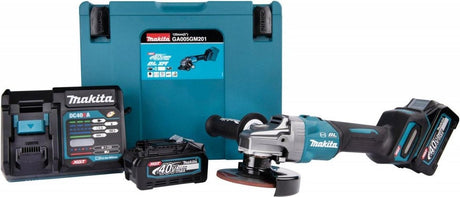 Makita ga005gz01 Corps de meuleuse d'angle sur batterie li-ion 40v en mbox - 125x22,23mm - brushless