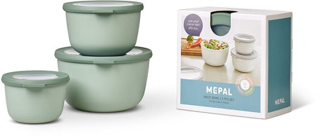 Ensemble multi-bols Mepal d'environ 500+1000+2000ml