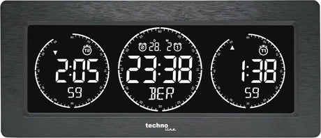 Horloge mondiale Technoline poids 458 232x99x48mm noir