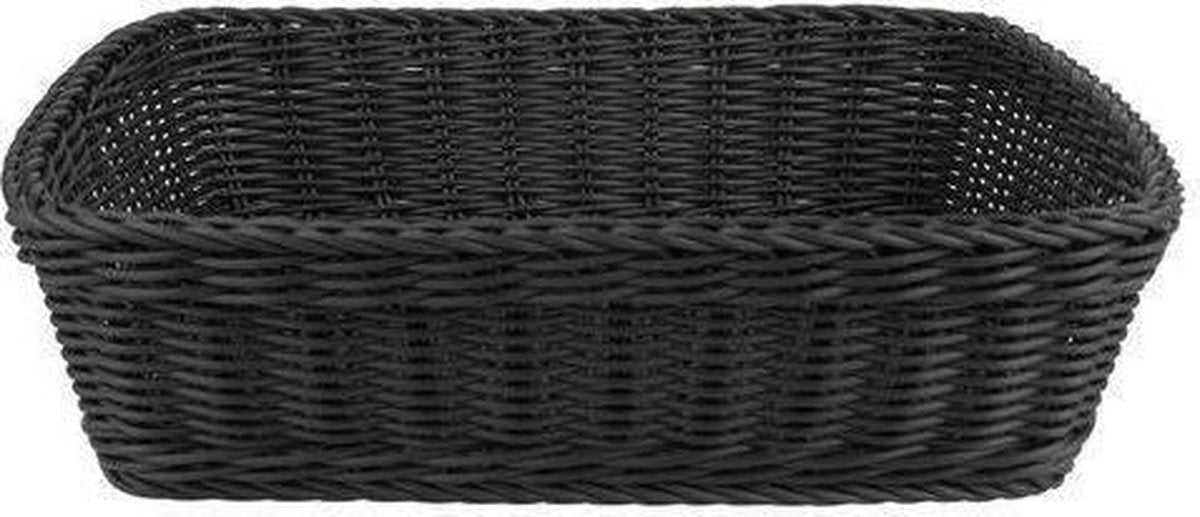Westmark - saleen - panier - plastique - rectangle - 40 x 32 cm - noir - 1 pièce