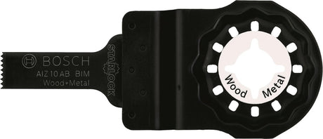 Lame de scie plongeante Bosch aiz 10 ab bim - 10 x 20 mm - pour bois et métal