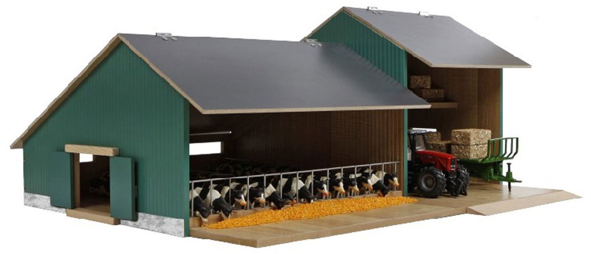 Globe pour enfants stable avec hangar agricole 1:32