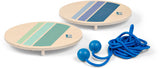 Bs Toys jeu de tir à la corde en bois pour deux à trois parties.