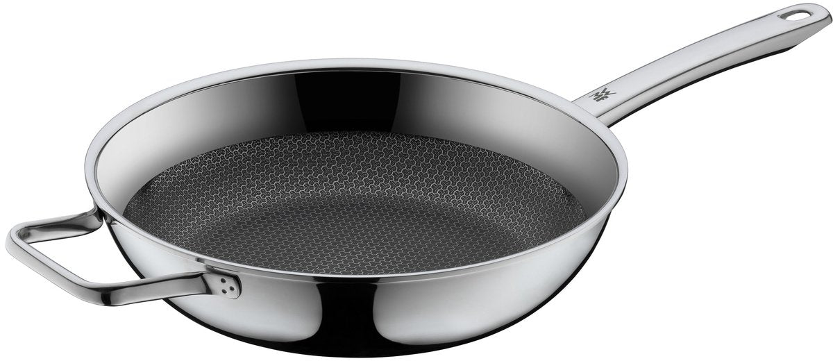 WMF profirésist - poêle à frire - ø 28 cm - acier inoxydable - extra profonde - convient à l'induction - durable
