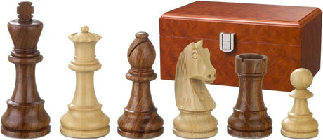 Pièces d'échecs Philos artus 95mm double lesté