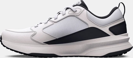 Under Armour UA Charged Edge-wht Chaussures de sport pour homme - Blanc - Noir