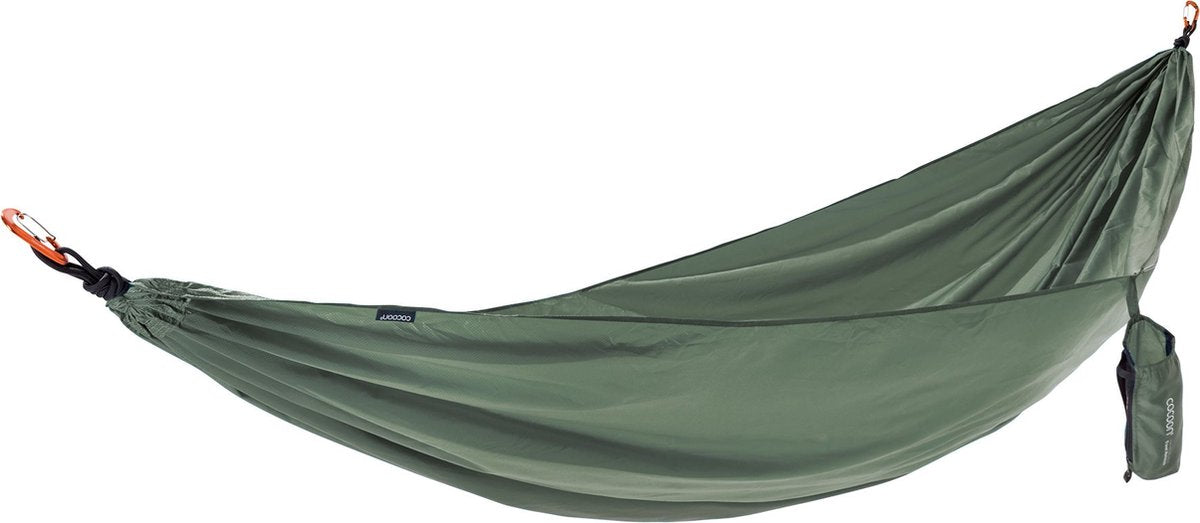 Ensemble hamac de voyage Cocoon - simple - vert cyprès