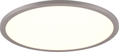 Trio Yuma - plafonnier - titane - incl. 1x SMD 20w - variateur intégré - fonction mémoire - couleur de lumière réglable