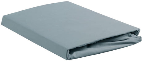 Ambiante jersey - hoeslaken - 200x200 210 - blauw