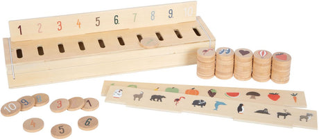 Petit pied - Boîte de tri en bois Explorateur mondial