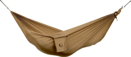 Ticket pour la lune - hamac + housse - compact - 500 gr - 320 x 150 - marron