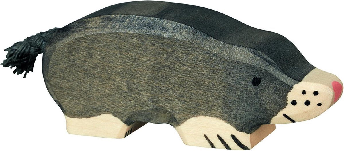 Taupe Holztiger. 7,5cm.