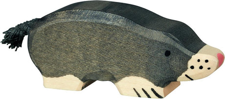 Taupe Holztiger. 7,5cm.