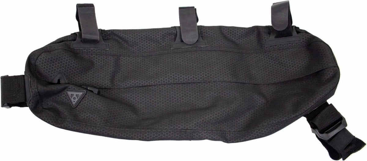 TOPEAK FRAMETAS Midloader 6L ZW, sangles en nylon, noir