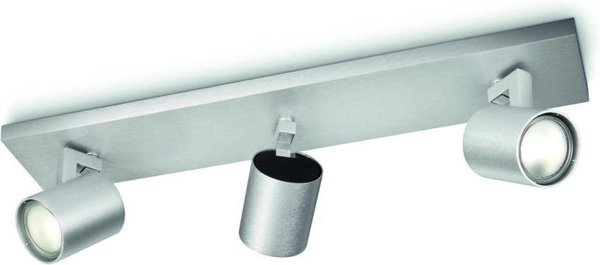 Philips led philips runner opbouwspot - 3-lichts - aluminium