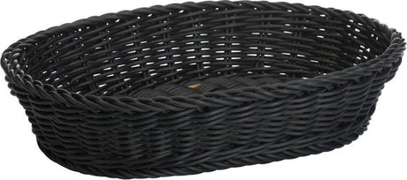 Westmark corbeille à pain ovale 32x23x7 cm noir | 3 pièces