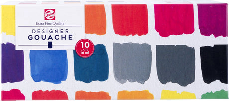 Coffret Talens gouache extra fine, flacons 10x16ml