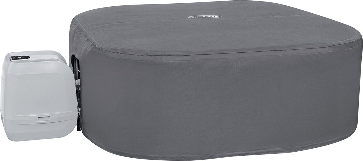 Couverture thermique Bestway pour spa carré 1,80 m x 1,80 m x 71 cm, compatible pompes intégrées et pompes externes