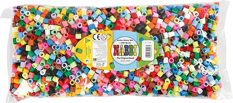 Nabbi https: www.cchobby.nl perles thermocollantes-taille-10x10-mm-taille du trou-5-5-mm-jumbo-extra-colors-3200-div-1-doos
