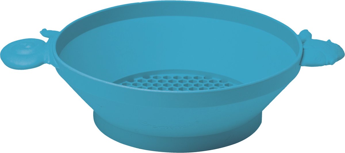 Tamis Scrunch - bleu - pliable - recyclable