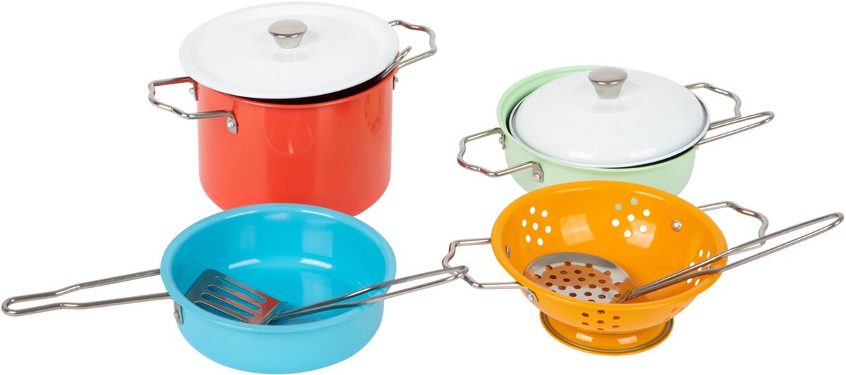 Small foot - casseroles et ustensiles de cuisine, 8 pcs.
