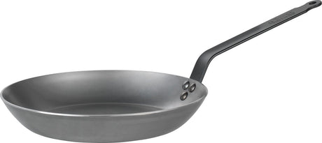 Debuyer de Buyer Mineral B Poêle Noire 28 cm – Tôle d'acier – Sans PFAS – Performance de cuisson professionnelle – Compatible induction