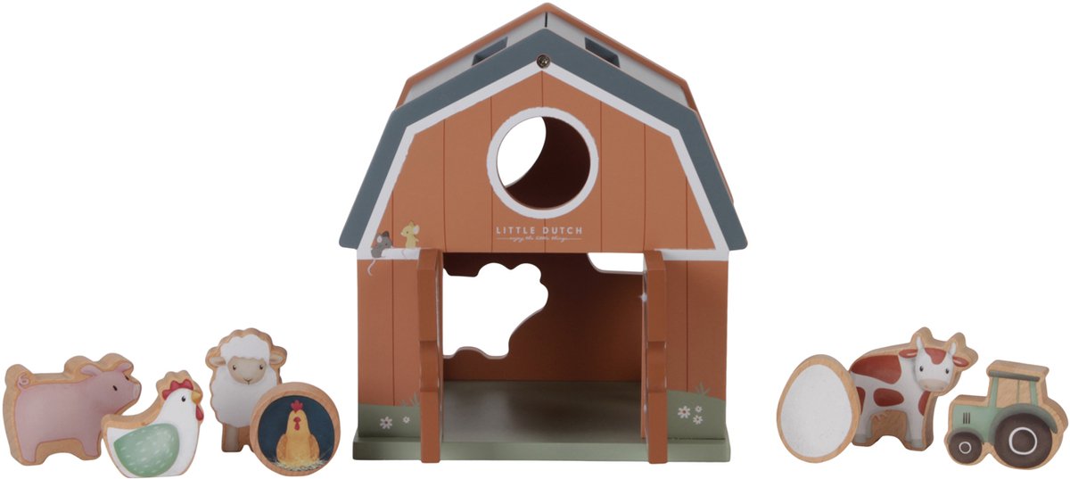 Trieur de formes Little Dutch Little Farm FSC