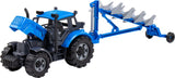 Tracteur Cavallino avec équipe bleu, échelle 1:32