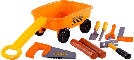 Cavallino Bolderkar Oranje avec outils et troncs d'arbres, 9dlg.