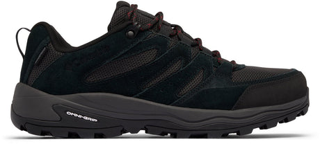 Chaussures de randonnée homme Columbia redmond™ iv low waterproof - noir, rouge montagne