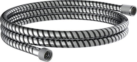 Flexible de douche Schütte elmo 200 - plastique - 200 cm - chrome noir