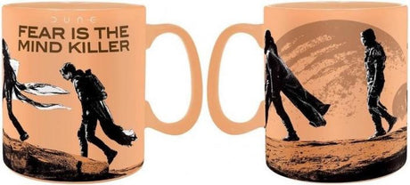 Sans marque sans marque dune - affrontez vos peurs - mug 320ml